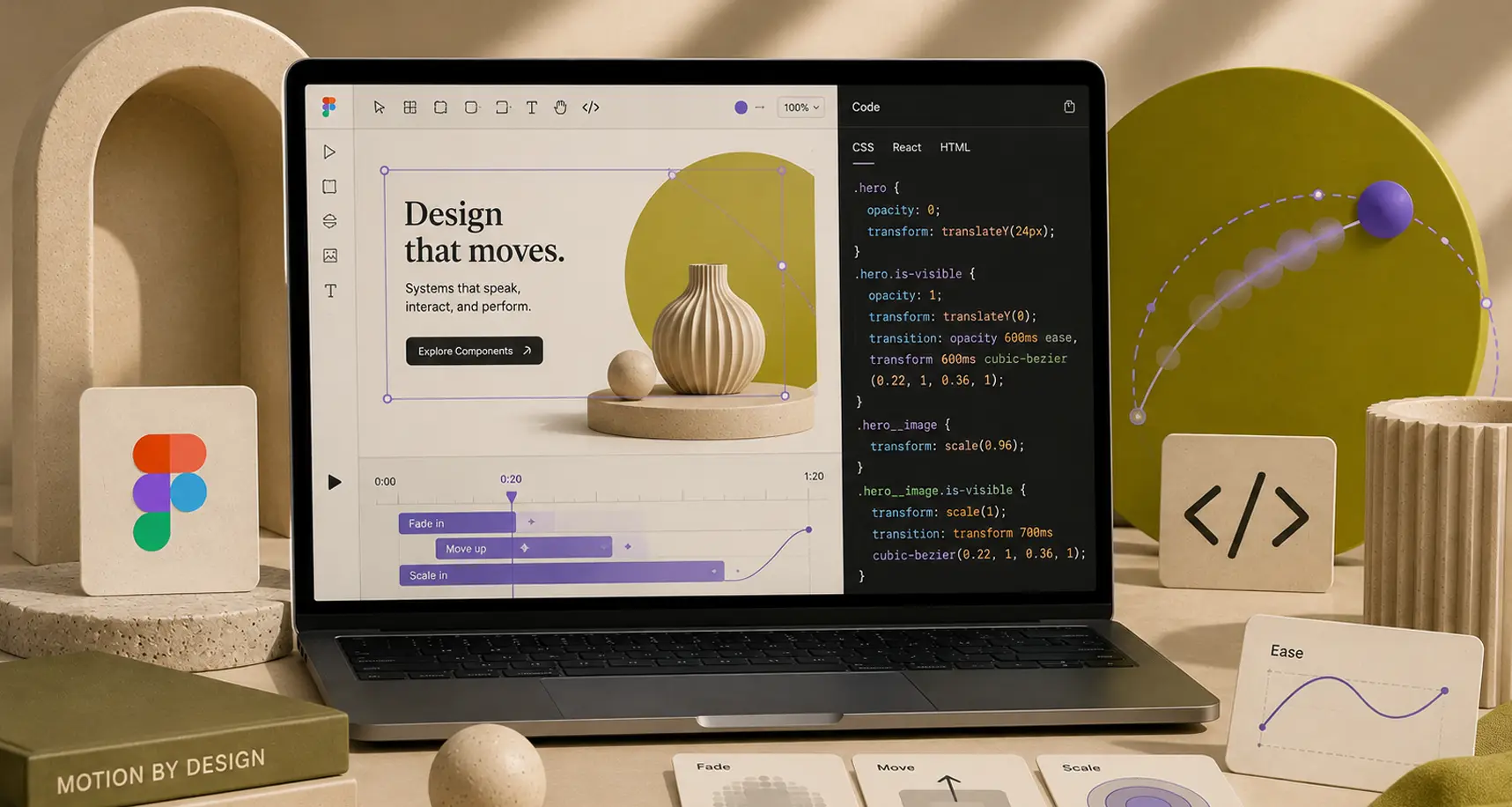 Figma’s Code Layers + Motion: Design Systems Just Got Louder